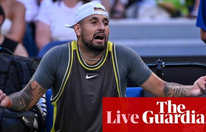 Abierto de Australia 2025: Kyrgios sorprendido por Fearnley, Djokovic pasa, como sucedió