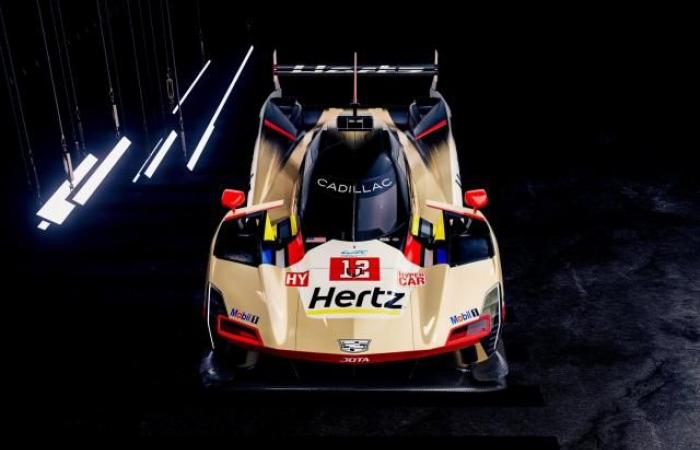 El Cadillac Hertz Team JOTA presenta la decoración 2025 de su Hypercar