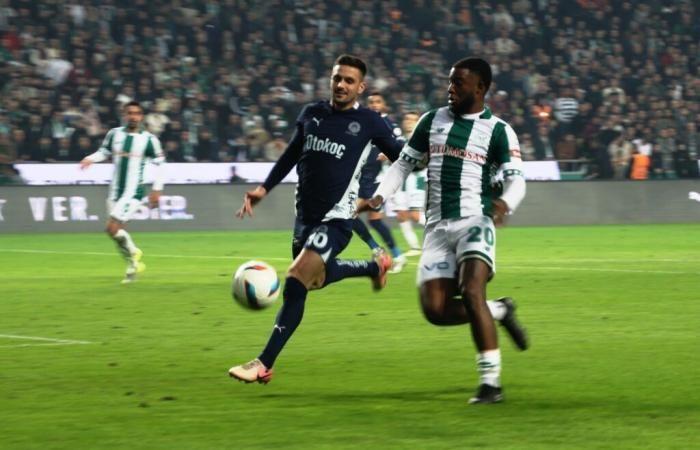 ¡El Konyaspor perdió ante el Fenerbahçe en casa! Es realmente una pena