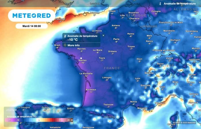 ¡Nuestros mapas confirman el frío polar durante las próximas horas! ¿Dónde hará más frío?