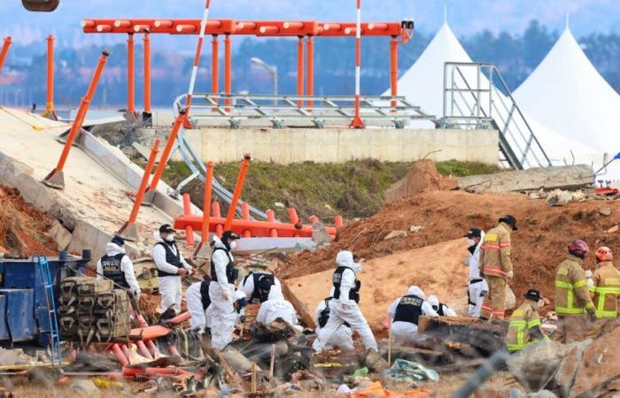 El aeropuerto modifica el muro en cuestión