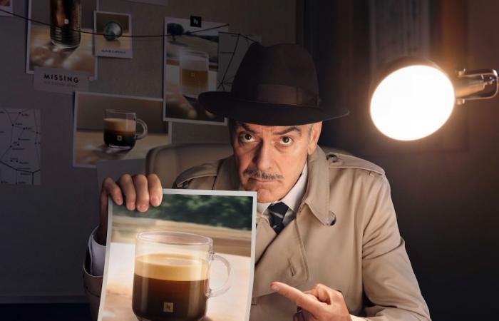 Nespresso transforma a George Clooney en “Hércules Poirot”