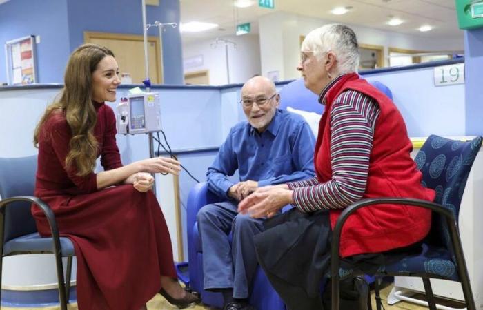 La princesa Kate visita el hospital donde fue tratada