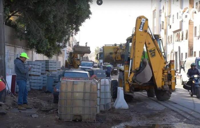 Se aceleran las obras de renovación de la famosa calle Afganistán de Casablanca