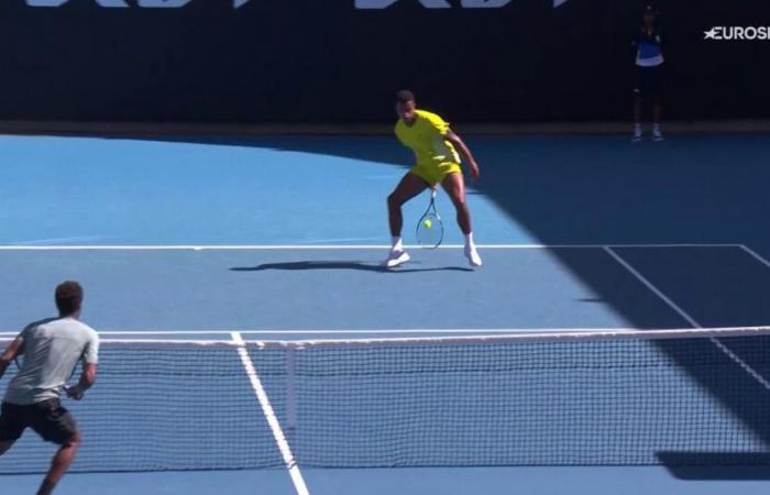 Mpetshi Perricard se lleva el punto de partido ante Monfils – Abierto de Australia – Vídeo de tenis