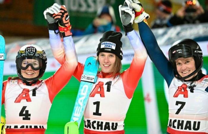 Doble victoria suiza en Flachau: Rast gana por delante de Holdener: “Es increíble”