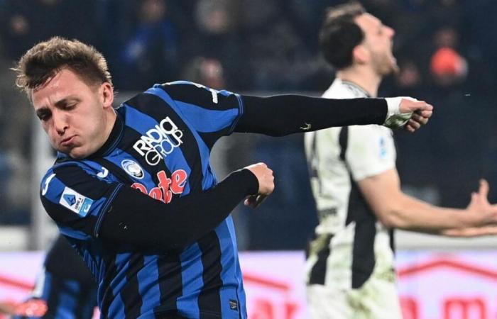 Atalanta-Juventus 1-1, goles en Kalulu y Retegui