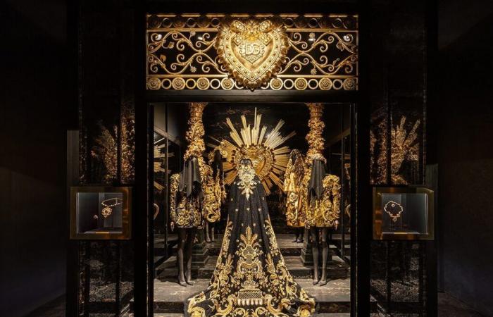 En el Grand Palais, la lección de historia del arte de Dolce & Gabbana