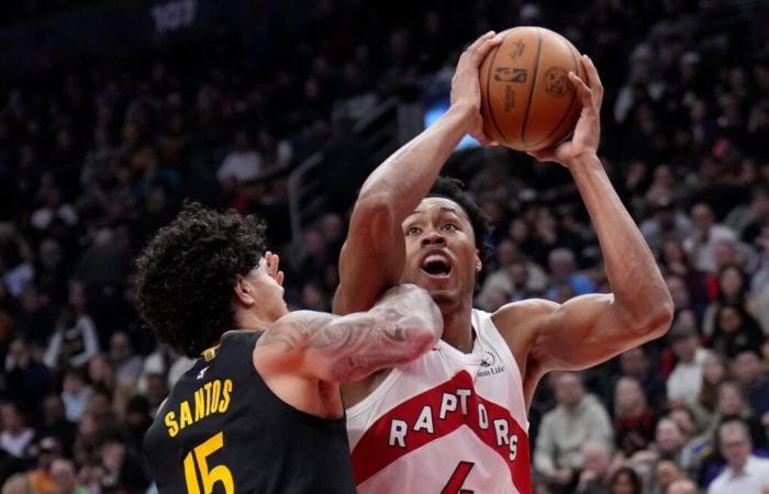 Los Raptors regresan para vencer a los Warriors y poner fin a una racha de cinco derrotas