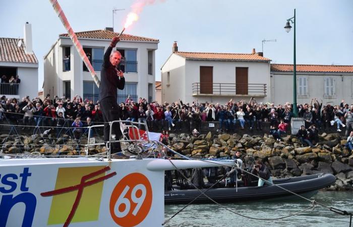 Cómo se organiza la llegada de Charlie Dalin y los patrones de la Vendée Globe