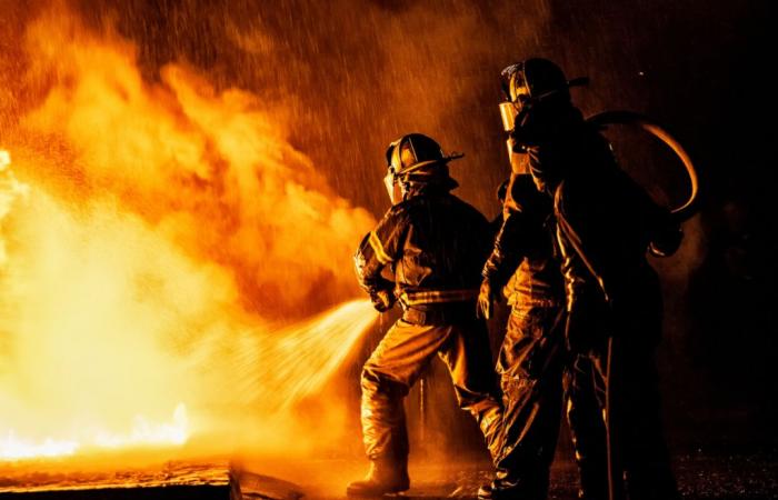 Lavadero de Rivière-du-Loup completamente destruido