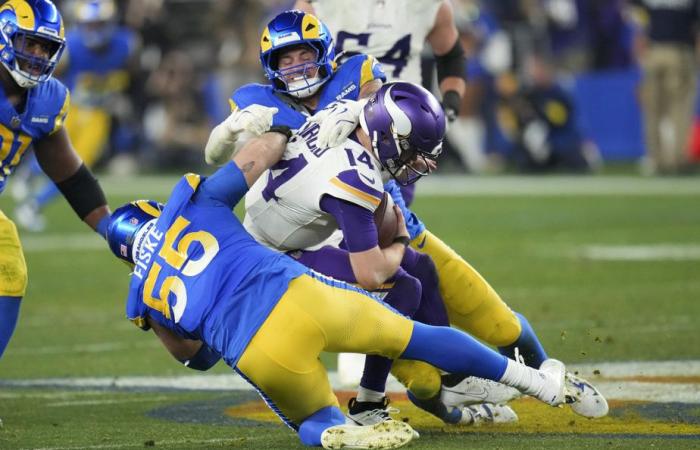 Eliminatorias de la NFL | Los Rams no muestran lástima por los Vikings