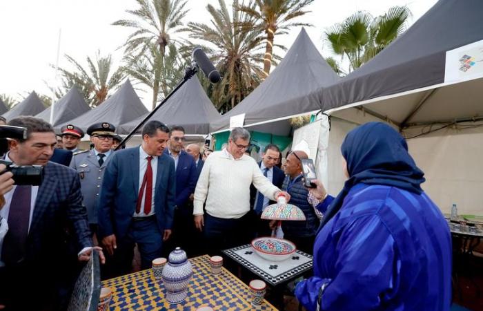 Aziz Akhannouch visita la feria de artesanía Agadir Ida-Outanane