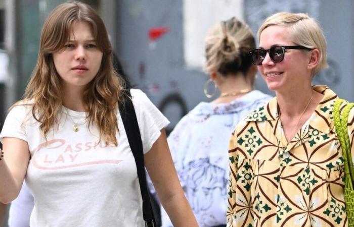 la rara aparición de la hija de Michelle Williams y Heath Ledger en las calles de Nueva York