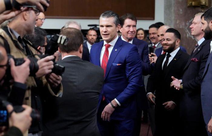 Pete Hegseth audiencia de confirmación para secretario de Defensa