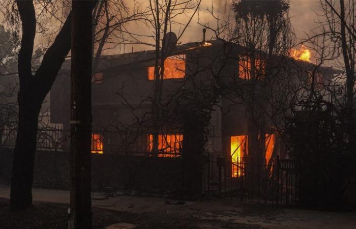 Dos actores murieron en sus casas arrasadas por las llamas.