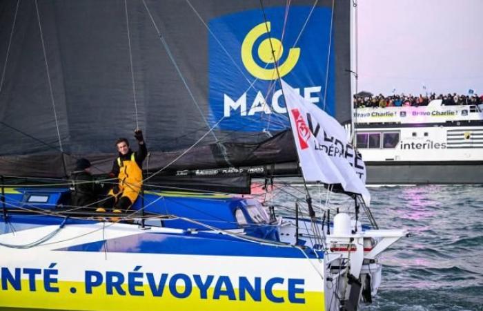 Charlie Dalin, ganador de la Vendée Globe, entrará en el canal Sables d’Olonne a las 14 horas