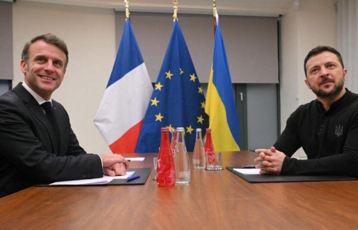 Zelensky discutió con Macron el “despliegue de contingentes extranjeros” en Ucrania