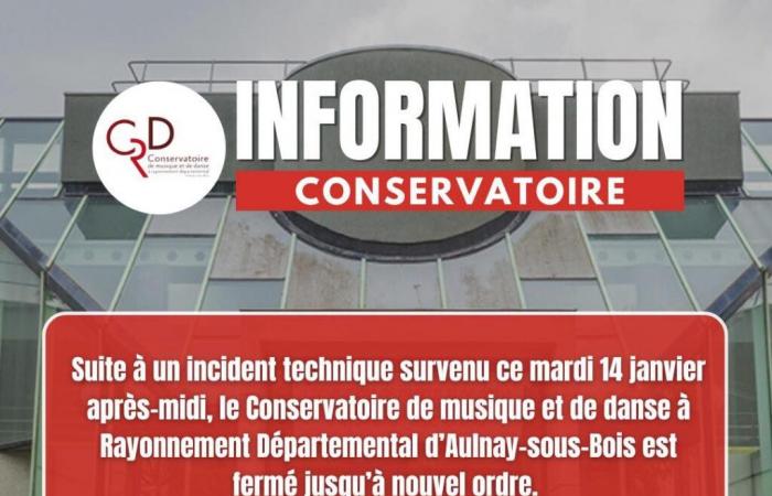 Cierre del invernadero de Aulnay-sous-Bois tras un incidente técnico