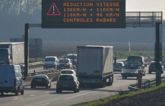 Velocidad reducida de 20 km/h en el Norte, Paso de Calais y Oise.