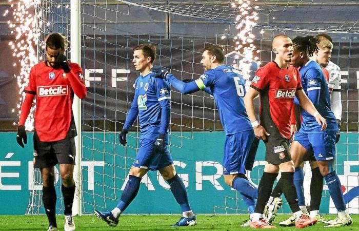 el resumen de la triste derrota del Stade Rennais en la Copa de Francia