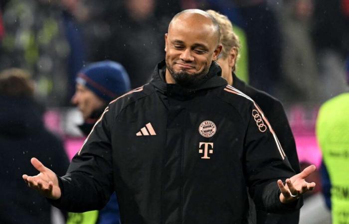 El técnico del Bayern, Kompany, orgulloso de la reacción del equipo tras la decepción de la temporada pasada