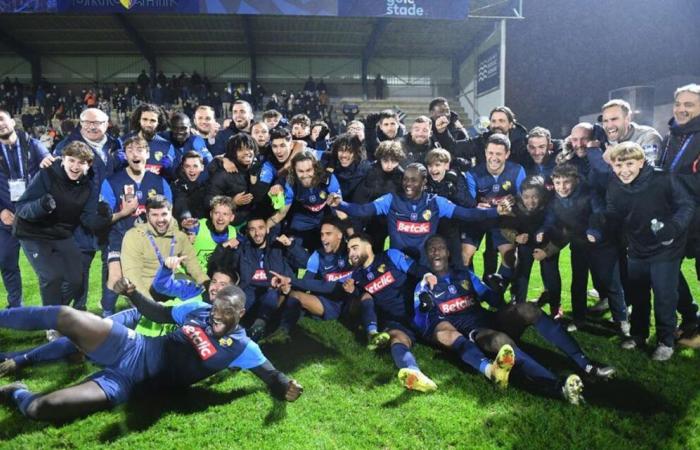 el resumen de la nueva hazaña del Stade Briochin, que llega a los octavos de final de la Copa de Francia