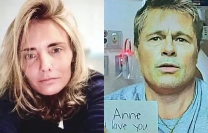 Humillada por el “informe de mierda” de TF1, Anne, estafada por un falso Brad Pitt, contraataca