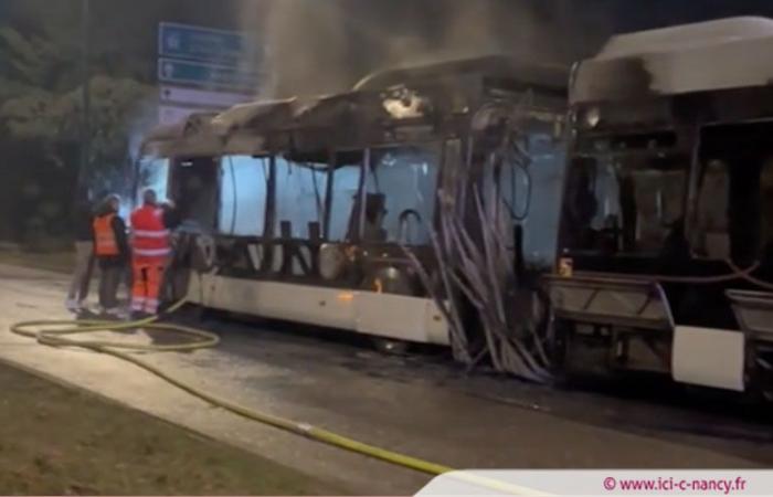 Cerca de Nancy, se incendia la cabina de un autobús de la red Stan: se examina el rastro accidental