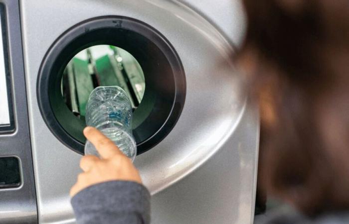 Para un depósito para el reciclaje en Bélgica