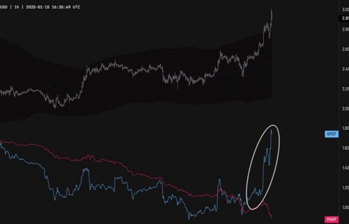 XRP se recupera hasta alcanzar los $3, superando las búsquedas de Bitcoin en Google Trends — TradingView News