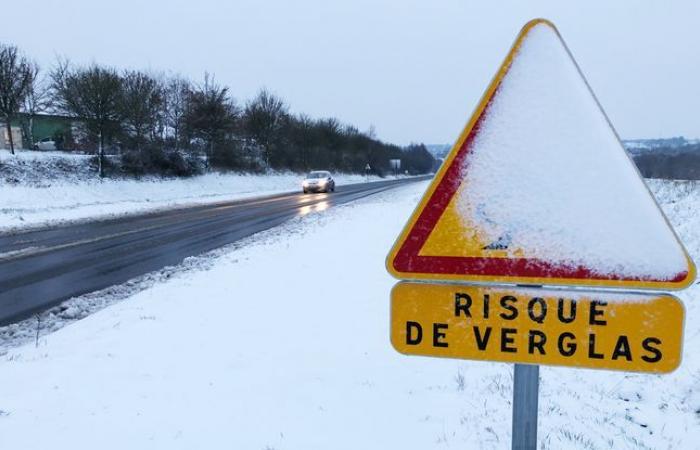 Una muerte y numerosos accidentes por el hielo en el Gran Este