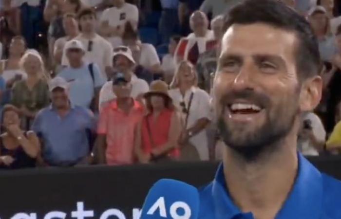 Insólito, Abierto de Australia > Djokovic, tras su victoria en cuatro sets contra el 125º del mundo: “Según las sabias palabras del señor Medvedev, si la generación futura juega así, lo tendrá todo: dinero, chicas, casino”