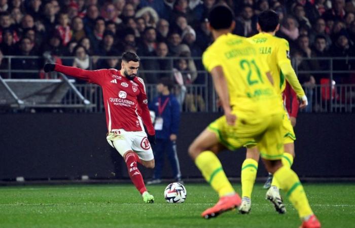 Los habitantes de Brest se estremecen al inicio del partido, sigue el partido de la Copa de Francia