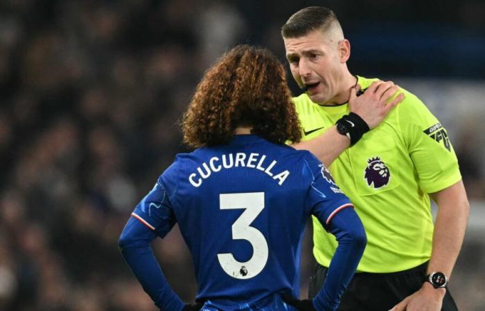 El Chelsea furioso tras la agresión de Cucurella al Bournemouth