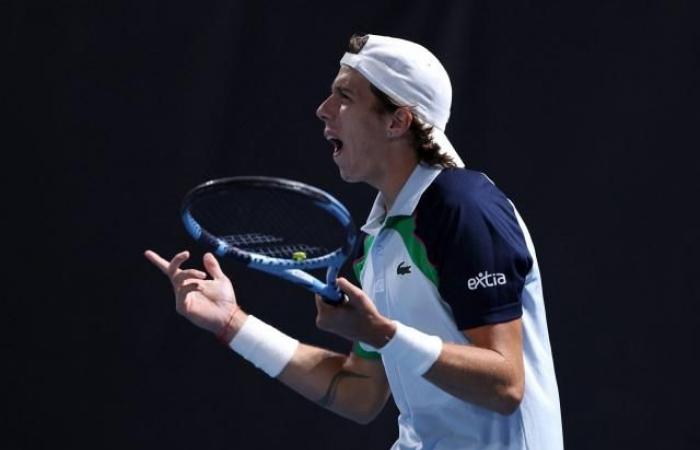 Arthur Cazaux privado de la tercera ronda del Open de Australia por el escocés Jacob Fearnley