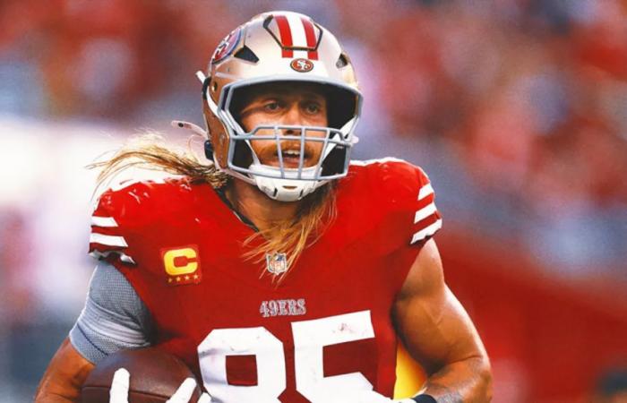 George Kittle de los 49ers da pistas sobre sus planes de jubilación en un mensaje para el último debutante de la WWE