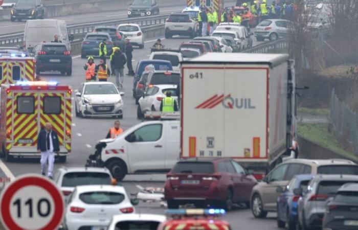 24 accidentes, un muerto y 18 heridos en el Bajo Rin… actualización de la situación a las 12 h