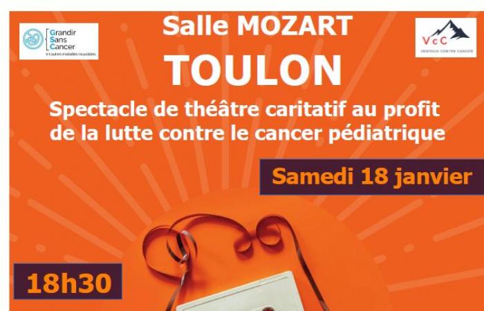 Espectáculo de teatro solidario a beneficio de la lucha contra el cáncer pediátrico