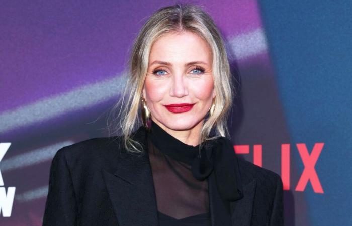 Cameron Diaz está radiante en el estreno de su primera película en 11 años