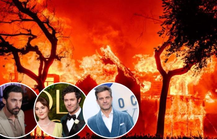 32 celebridades que perdieron sus hogares en los incendios de Los Ángeles