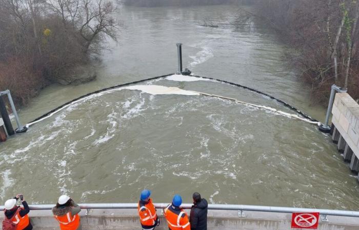 Primera prueba para la cuenca de retención que debería limitar las inundaciones del Sena en París