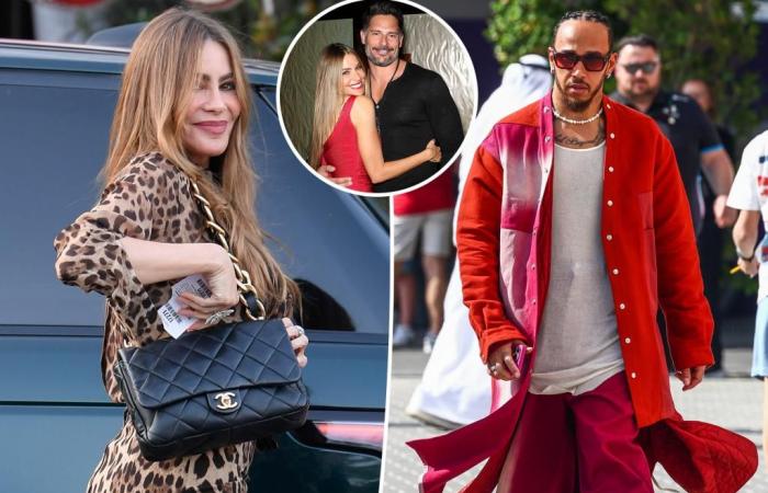 Sofía Vergara, de 52 años, genera rumores de romance con Lewis Hamilton, de 40, durante una cita para almorzar en Nueva York