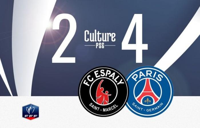 Espaly/PSG (2-4), París estaba caliente