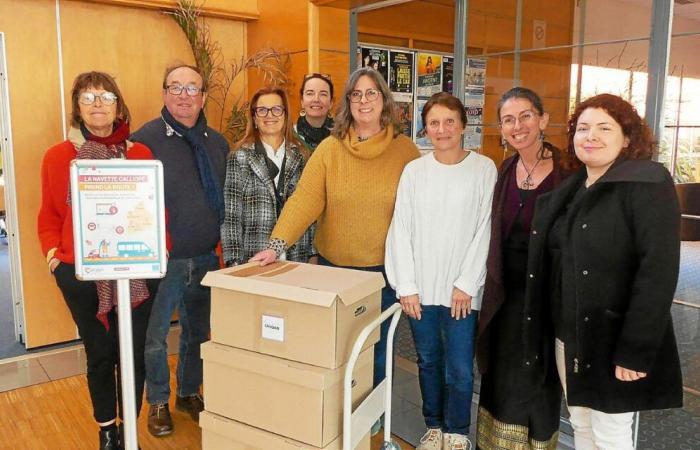 En Caudan, los libros de las mediatecas circulan gracias a una lanzadera documental