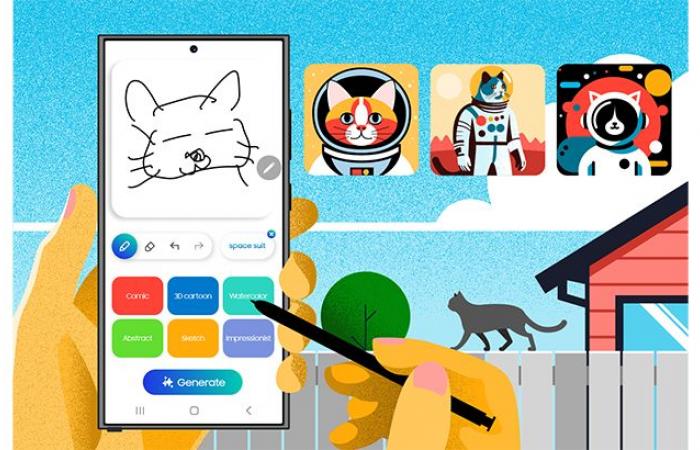 El socio inteligente de IA que está a punto de dar rienda suelta a tu creatividad – Samsung Newsroom Francia