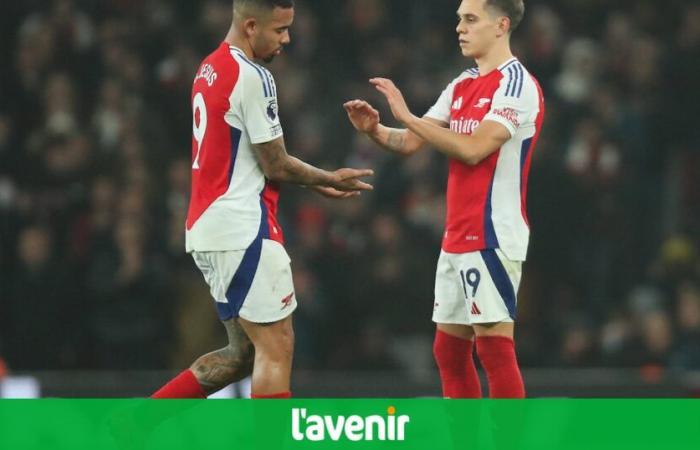 Después de Bukayo Saka, el Arsenal también perdió a Gabriel Jesus durante muchos meses: ¿qué impacto para Leandro Trossard?