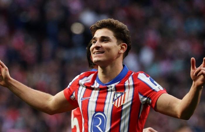 Julián Álvarez’s goal in Atlético de Madrid’s victory in the Copa del Rey