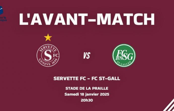 Tenemos que empezar de nuevo con una victoria contra Saint Gall – Les Enfants du Servette