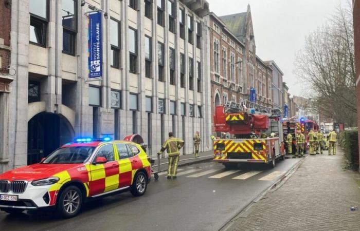 El inicio del incendio se controla rápidamente en la escuela Sainte-Claire de Verviers